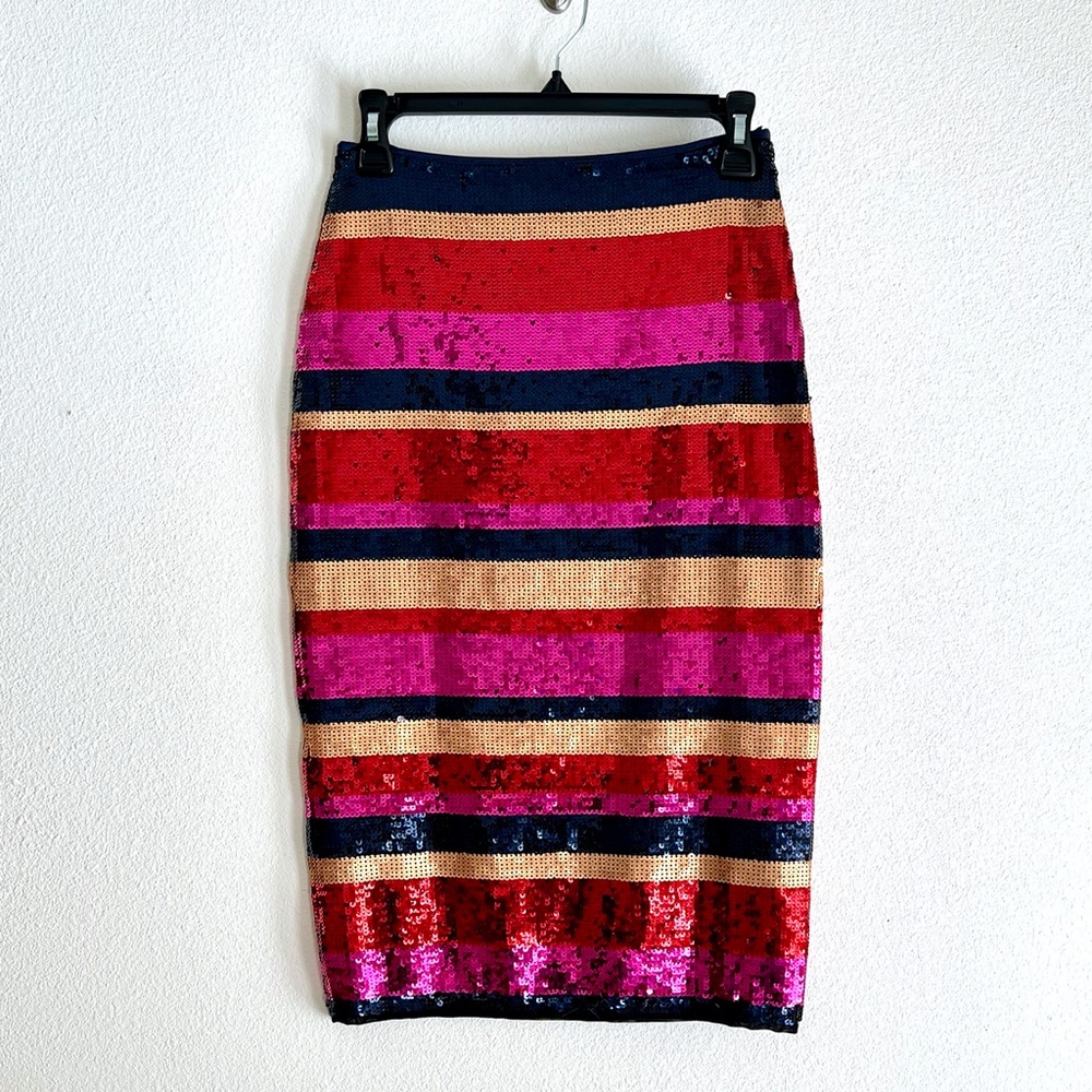Trina Turk Cava Sequin Skirt - Picture 5 of 16